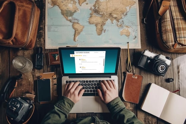 A screenshot of the Smart Traveler Enrollment Program (STEP) website on a laptop, showing the registration form and highlighting key benefits such as emergency contact and travel alerts.