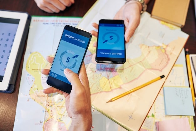 A smartphone screen displaying a smart safety app interface. The app shows a map with the user's location and options for contacting জরুরি services and sharing location with contacts.