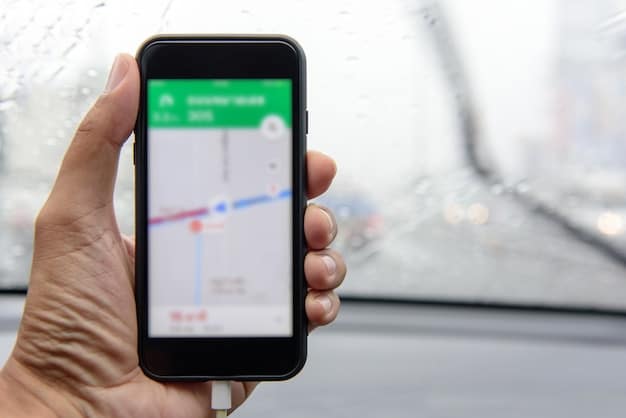 A screenshot of Google Maps on a smartphone, showing detailed navigation directions in a bustling urban environment with clear traffic overlays and public transit options.