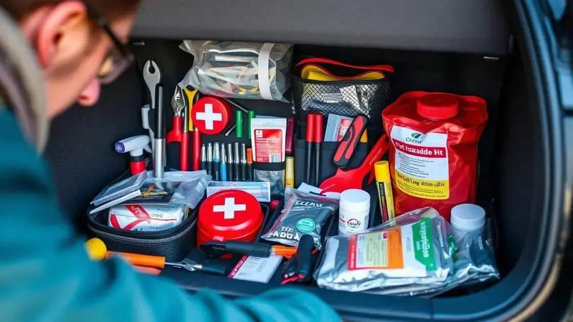 Tips for maintaining your roadside kit