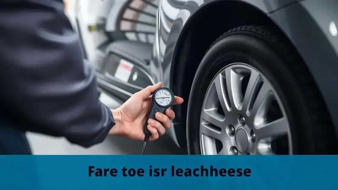 Maintain proper tire pressure