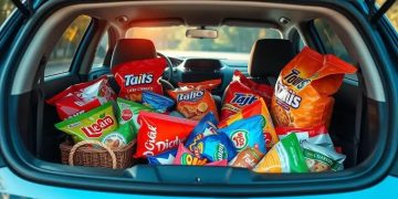 Snack packing hacks for road trips that save time