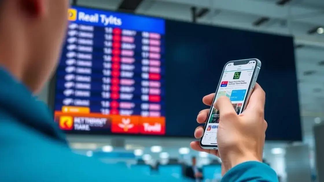 Resources for real-time travel information