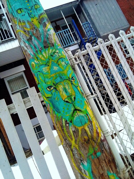 A colorful mural created by local artists on the side of a building in a revitalized neighborhood. The mural depicts scenes of the community and its history, emphasizing the importance of supporting local arts and culture.