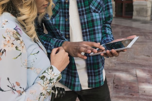 A journalist using an AI-powered tool to research and write a travel article. The image emphasizes the collaboration between humans and AI in content creation.