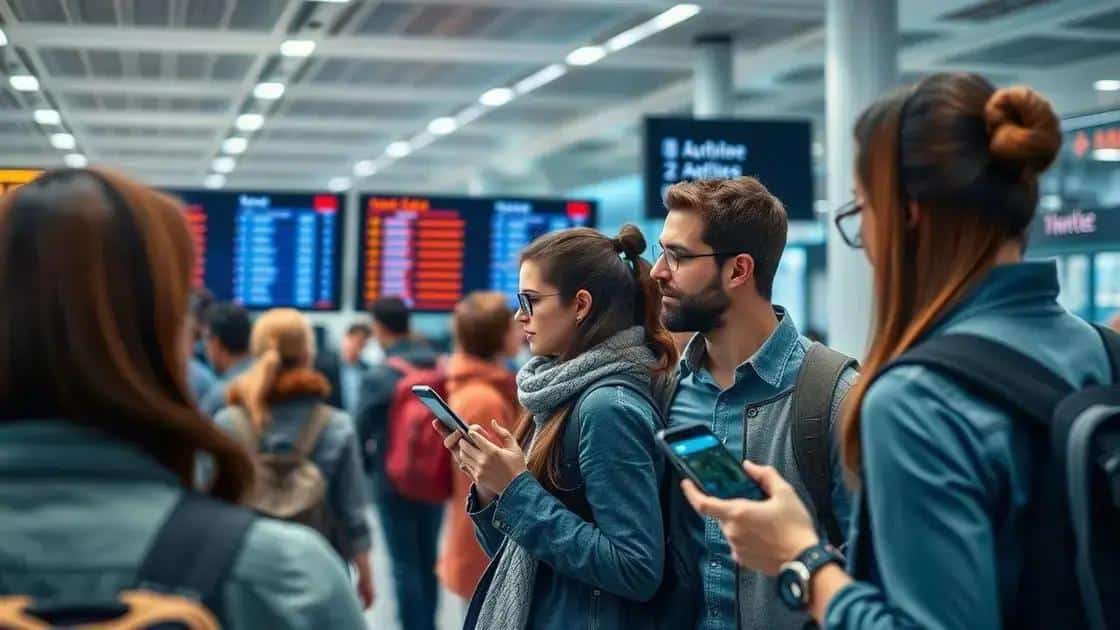 Tips for travelers based on delay statistics