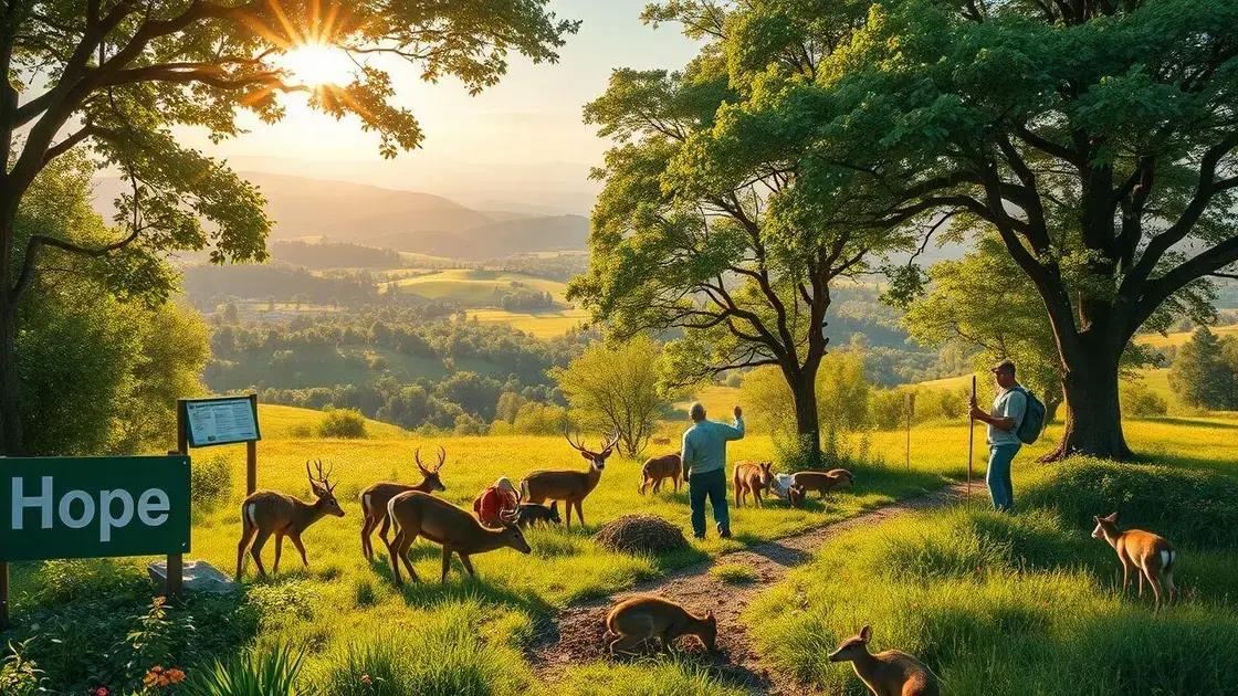 Conservation efforts and their impacts on parks