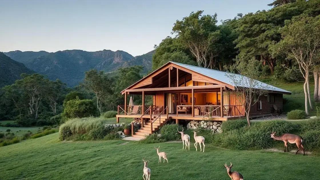 Benefits of eco-friendly lodging