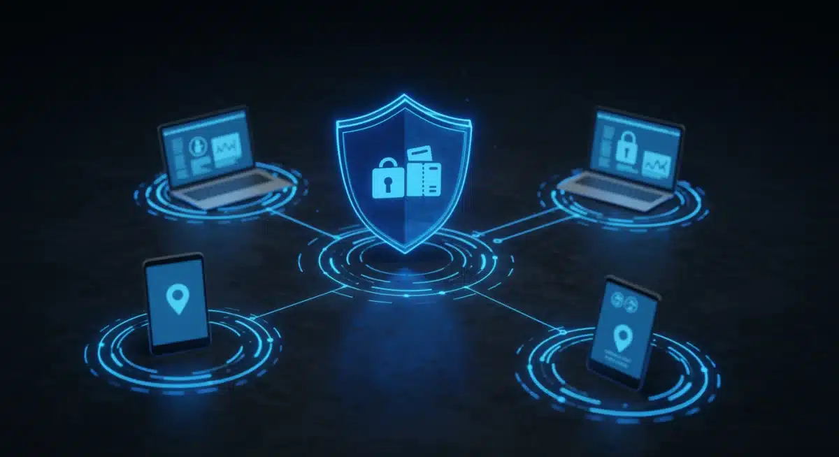 Secure network protecting customer data in travel industry