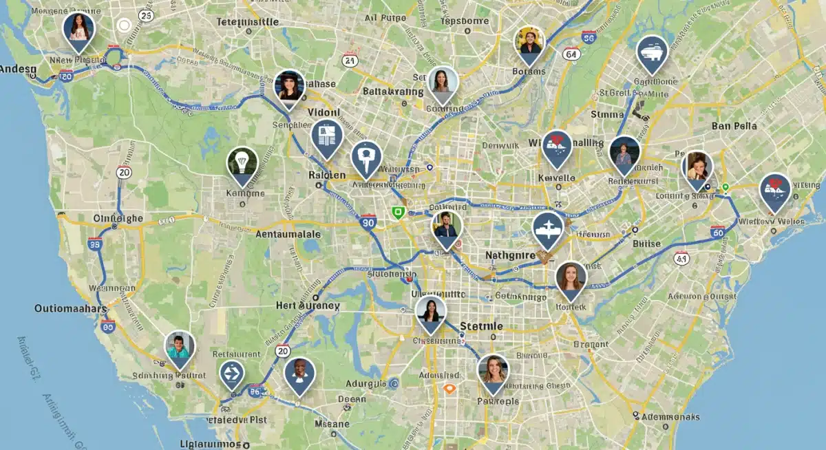 AI-powered personalized travel map and route optimization