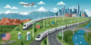 Sustainable travel technologies reducing carbon emissions in the U.S. by 2026.