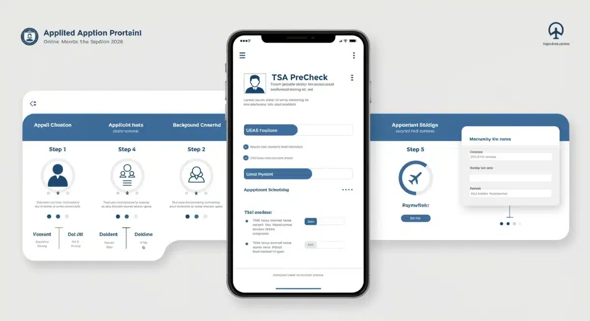 Simplified online application portal for TSA PreCheck enrollment 2026