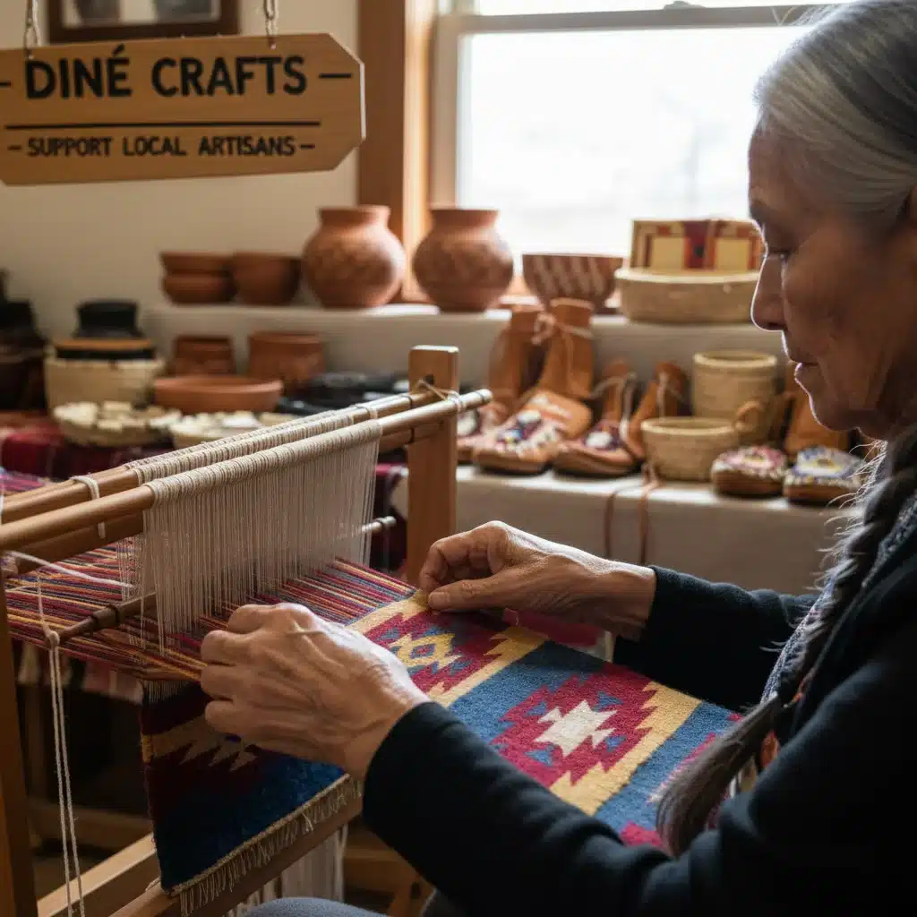 Local artisan demonstrating traditional craft, showcasing community support through ethical tourism