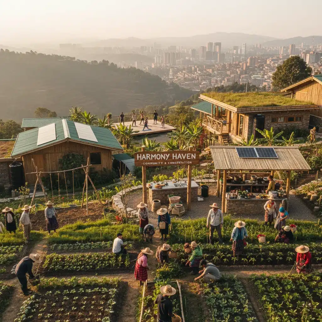 Sustainable tourism project in a burgeoning second city, promoting responsible travel.
